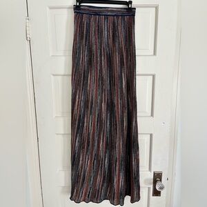 Vintage M Missoni  Navy Maxi Skirt
